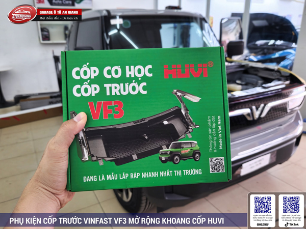 Cốp Trước Vinfast VF3 2025 Mở Rộng Khoang Cốp Huvi - Ảnh 2